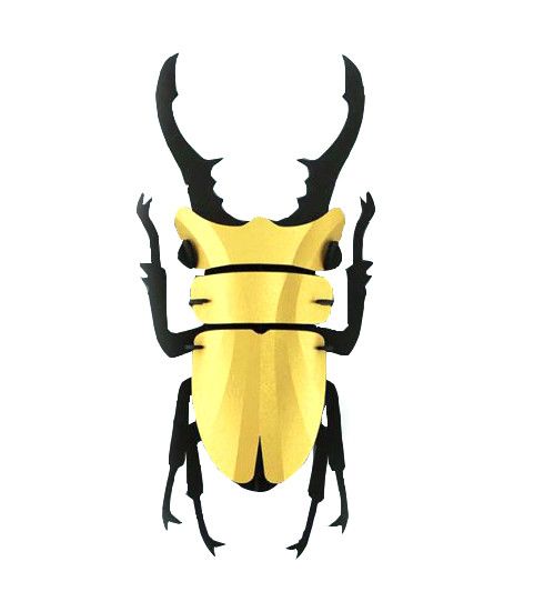 Hjortebille [Stag  beetle] 3D