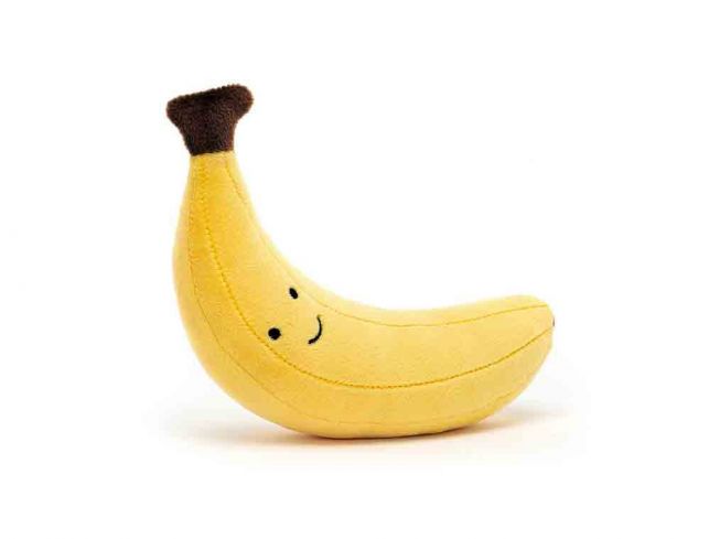 Banan plysj 17 x 13 cm