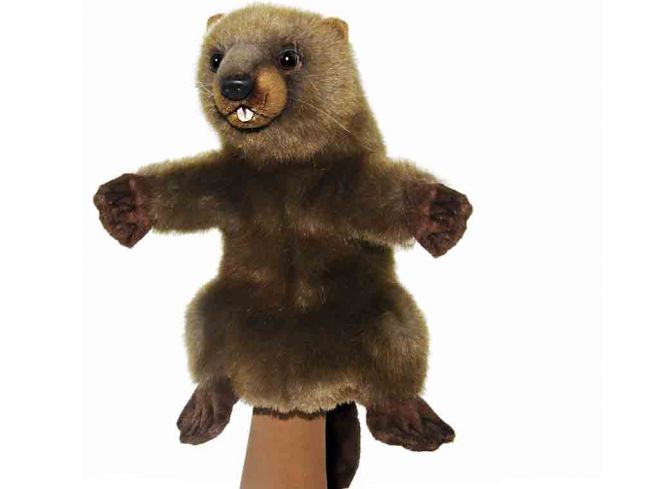 Bever hånddukke [Beaver Puppet] 43 cm Hansa
