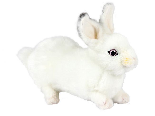 Kanin [Bunny Crouching white] 20 cm Hansa