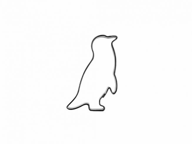 Pepperkakeform - liten pingvin