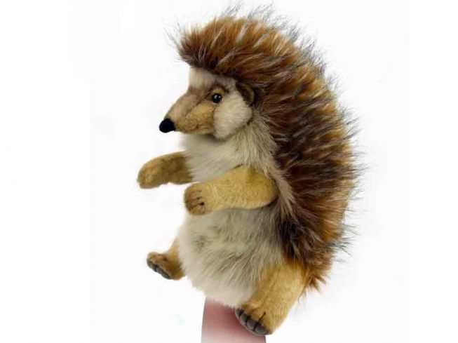 Pinnsvin hånddukke [Hedgehog Puppet] 32 cm Hansa