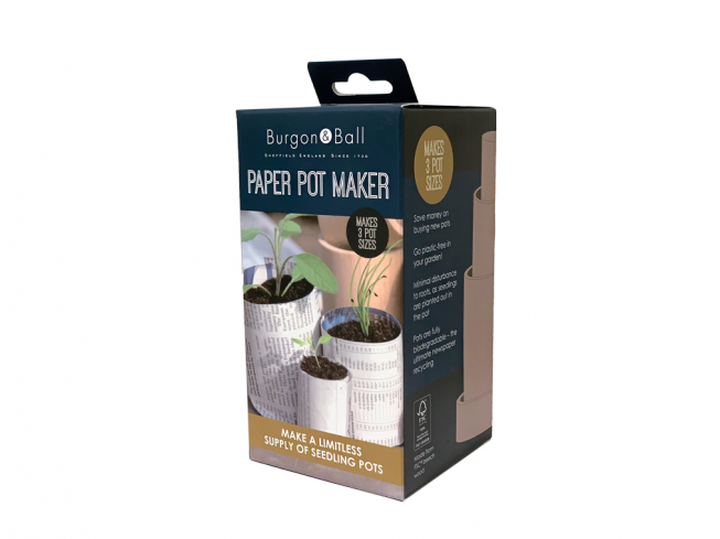 Papir- pottemaker [Paper Pot Maker]