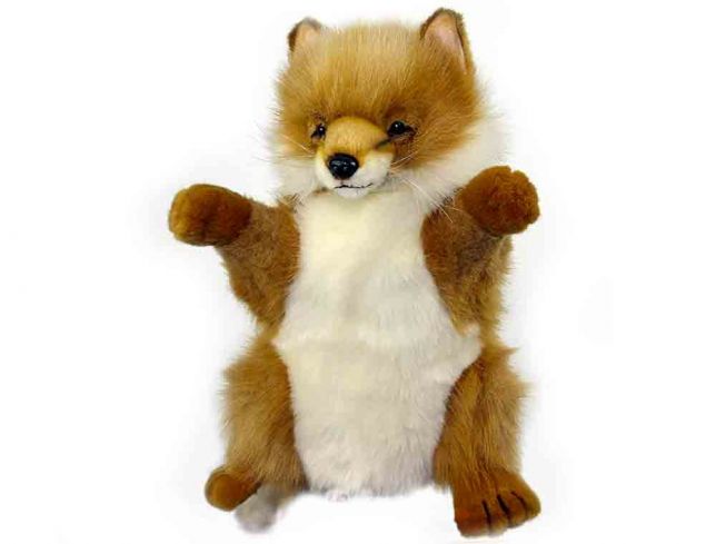 Rev hånddukke [Fox Puppet] 38 cm Hansa