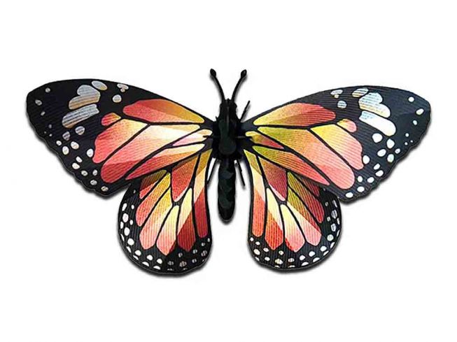 Monark sommerfugl [Monarch Butterfly] 3D