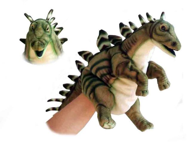 Stegosaurus hånddukke [Puppet] 50 cm Hansa