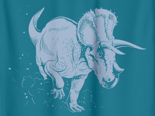 T-skjorte Triceratops Barn