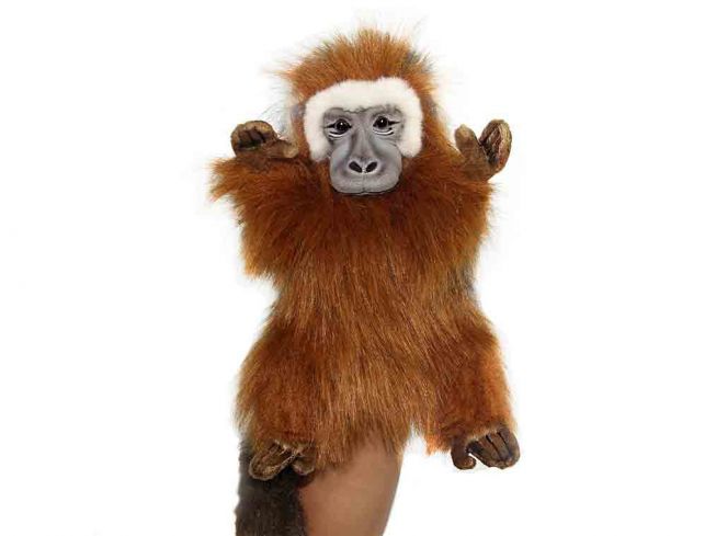 Titi Monkey hånddukke 48 cm